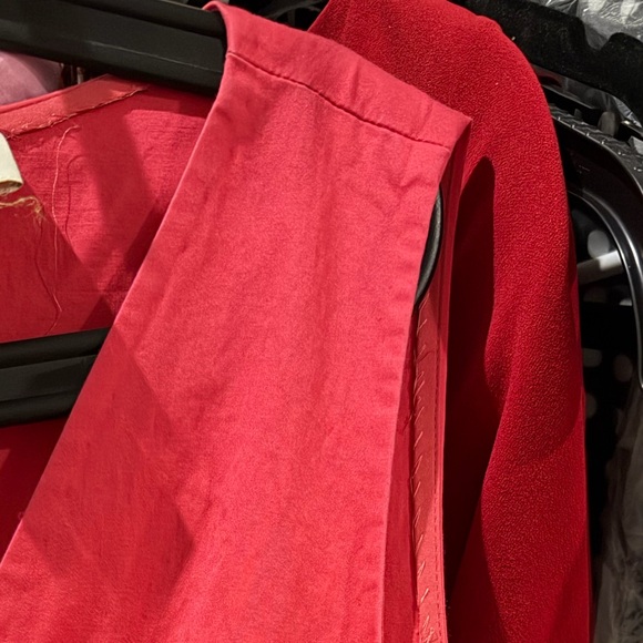 Kate Spade Coral and Navy Belted Dress - Picture 8 of 8